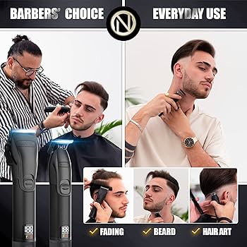 Amazon.co.jp: Novah® 男性用プロフェッショナルバリカン